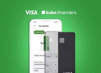 tarjeta de débito kubo Visa