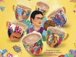 Nuevas tazas de Chocolate Abuelita muestran el amor de Frida Kahlo por Chiapas y Tabasco Frida Kahlo Chocolate Abuelita
