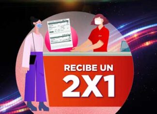 pase 2x1 Cinemex