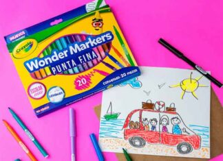 Crayola lanza plumones Wonder Markers de punta fina Wonder Markers Crayola