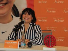 Alexa Moreno embajadora Avene