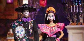 Barbie y Ken Día de Muertos