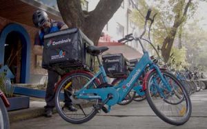 repartidor Domino's ElectroBike