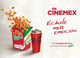 palomitas Tajín regresan a Cinemex