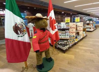 feria de productos canadienses Soriana