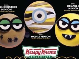 Minion Monsters le ponen diversión a la temporada de Halloween en Krispy Kreme Minion Monsters Krispy Kreme