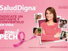 campaña Pon el Pecho Salud Digna