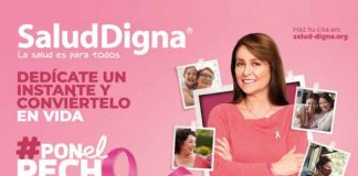 campaña Pon el Pecho Salud Digna