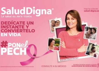 campaña Pon el Pecho Salud Digna