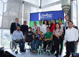Margarina Primavera reconoce a medallistas paralímpicos mexicanos Margarina Primavera apoya atletas paralímpicos