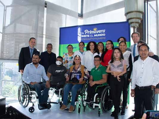 Margarina Primavera apoya atletas paralímpicos