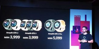 Amazfit GTR 3 y GTS 3