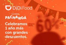 Didi Food celebra 2 años en México