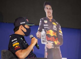 Checo Pérez Exxonmobil