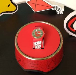 reloj Snoopy navidad Swatch