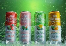 Corona Agua Rifada, nueva bebida alcohólica hecha con agua carbonatada y jugo natural lanzamiento Corona Agua Rifada
