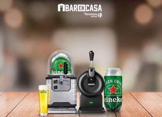 Heineken lanza dispensadores de cerveza para tener un bar en casa dispensadores de cerveza Heineken