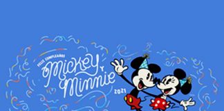 cumpleaños de Mickey y Minnie Mouse
