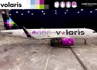 avión Volaris Ghostbusters el legado