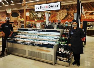 Sushi Daily en tiendas Soriana CDMX