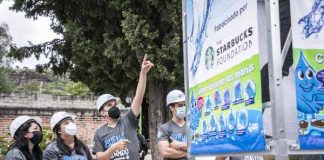 Fundación Starbucks lleva agua potable a La Cañada