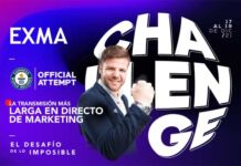 clase de mercadotecnia más larga EXMA Challenge