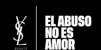 Yves Saint Laurent contra la violencia de pareja