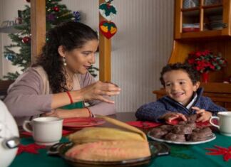 consumo de tamales y atole en México