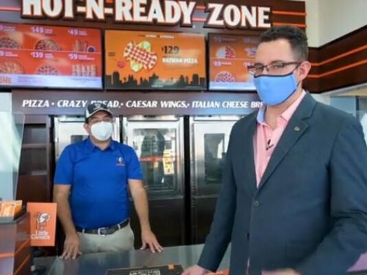 Ecolab y Little Caesars muestran la inocuidad con que se elabora una pizza alianza Ecolab y Little Caesars