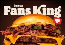 hamburguesa Fans King Burger King