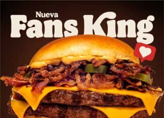 Fans King, la primera hamburguesa de Burger King creada por fans de la marca hamburguesa Fans King Burger King