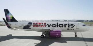 avión The Batman Volaris
