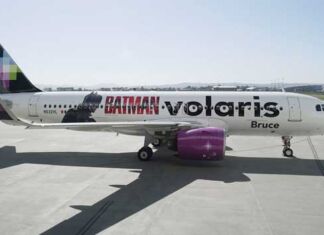 avión The Batman Volaris