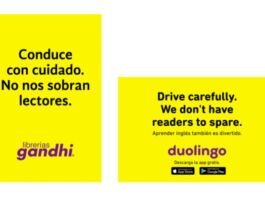 Duolingo traduce espectaculares CDMX