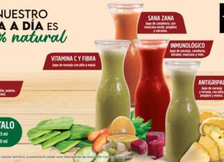 Toks ofrece nuevos jugos 100% naturales para acompañar el desayuno línea de jugos naturales Toks