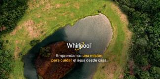 campaña Whirlpool cuidado del agua