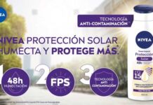 crema corporal Nivea Protección Solar