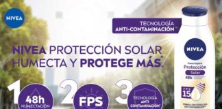 crema corporal Nivea Protección Solar