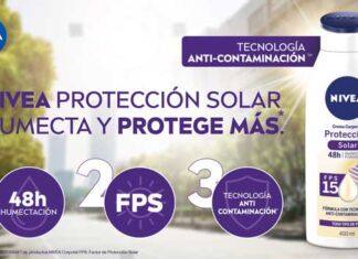 crema corporal Nivea Protección Solar