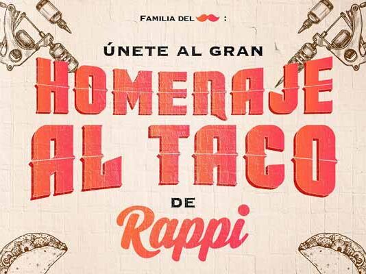 Tatuatón Rappi Día del Taco