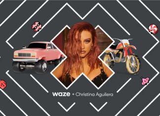Waze invita a conducir en compañía de la voz de Christina Aguilera voz Christina Aguilera en Waze