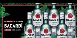botellas Bacardí con nicknames