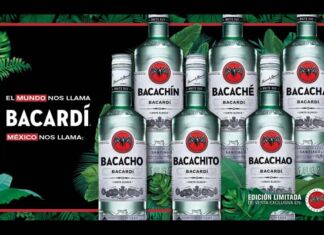 botellas Bacardí con nicknames