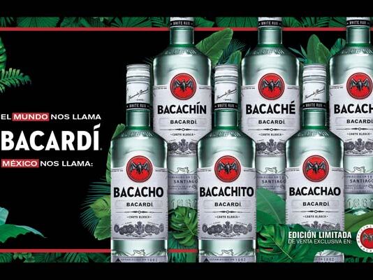 Bacardí cambia su nombre por los nicknames que le han puesto los mexicanos botellas Bacardí con nicknames