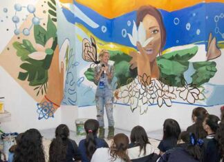 3M pinta el primer mural que respira en Universum mural que respira 3M