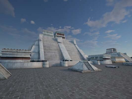 Pabellón del Encuentro: Un viaje por la Gran Tenochtitlán a través de realidad virtual viaje a la Gran Tenochtitlán