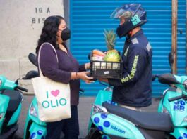 Jokr y Olio desperdicio de alimentos