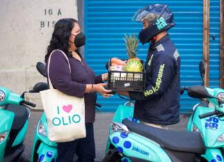 Jokr y Olio desperdicio de alimentos