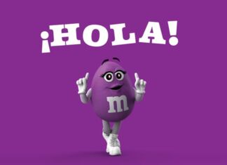 Mars da la bienvenida a Morado, el nuevo personaje femenino de M&M’s morado M&M's