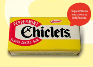 Chiclets, la icónica goma de mascar, cumple 95 años en México Chiclets cumple 95 años en México